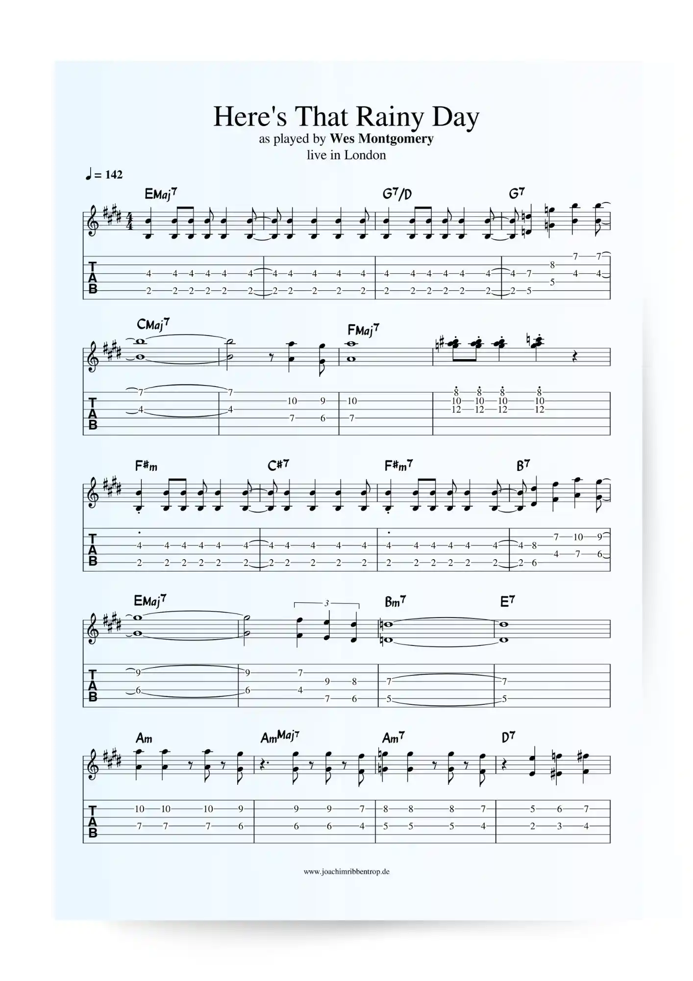 Here's that rainy day